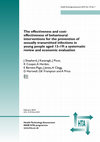 Research paper thumbnail of The effectiveness and cost-effectiveness of behavioural interventions for the prevention of sexually transmitted infections in young people aged 13-19: a systematic  …