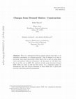 Research paper thumbnail of Charges from Dressed Matter: Construction