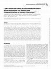 Research paper thumbnail of Low Colonocyte Folate Is Associated with Uracil Misincorporation and Global DNA Hypomethylation in Human Colorectum