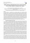 Research paper thumbnail of Public and Private Media Reportage of Free and Fair Elections: Views of Media Audience in Anambra State, Nigeria