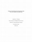 Research paper thumbnail of Challenges in School Management and Organization Amidst the Covid-19 Pandemic in North India Schools