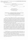 Research paper thumbnail of ¿Enactivismo y solidaridad? Algunas reflexiones en torno a la interculturalidad como liberación