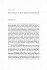 Research paper thumbnail of Tacit technique on the evaluation of technical texts