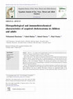 Research paper thumbnail of Egyptian Society of Ear , Nose , Throat and Allied Sciences Egyptian Journal of Ear , Nose , Throat and Allied Sciences