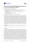 Research paper thumbnail of Sense and Avoid Airborne Radar Implementations on a Low-Cost Weather Radar Platform