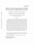 Research paper thumbnail of S-matrix unitarity, impact parameter profiles, gluon saturation and high-energy scattering