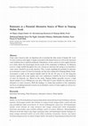 Research paper thumbnail of Rainwater as a Potential Alternative Source of Water in Tanjong Malim