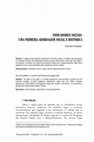 Research paper thumbnail of INDICADORES SOCIAIS: UMA PRIMEIRA ABORDAGEM SOCIAL E HISTÓRICA Social indexes: a social and historical approach