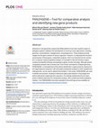 Research paper thumbnail of PAN2HGENE–tool for comparative analysis and identifying new gene products