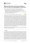 Research paper thumbnail of Outpatient Satisfaction with Tertiary Hospitals in China: The Role of Sociodemographic Characteristics