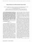 Research paper thumbnail of Balanced Reduction of an IDE-based Spatio-Temporal Model