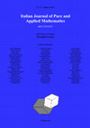 Research paper thumbnail of Italian Journal of Pure and Applied Mathematics EDITOR-IN-CHIEF Piergiulio Corsini Editorial Board F O R U M EDITOR-IN-CHIEF VICE-CHIEFS EDITORIAL BOARD