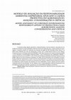 Research paper thumbnail of Modelo de avaliação da responsabilidade ambiental empresarial aplicado a cadeia produtiva do agronegócio: análises, considerações e críticas