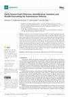 Research paper thumbnail of Multi-Sensor Fault Detection, Identification, Isolation and Health Forecasting for Autonomous Vehicles