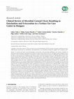 Research paper thumbnail of Clinical Review of Microbial Corneal Ulcers Resulting in Enucleation and Evisceration in a Tertiary Eye Care Center in Hungary