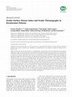 Research paper thumbnail of Ocular surface disease index and ocular thermography in keratoconus and in normal subjects