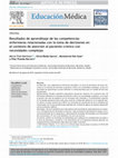 Research paper thumbnail of Resultados de aprendizaje de las competencias enfermeras relacionadas con la toma de decisiones en el contexto de atención al paciente crónico con necesidades complejas