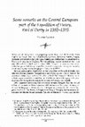 Research paper thumbnail of Some remarks on the Central European part of the expedition of Henry, Earl of Derby in 1392-1393. CHRONICA: Annual of the Institute of History, University of Szeged, 2003. (64-69)