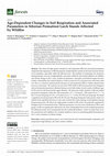 Research paper thumbnail of Age-Dependent Changes in Soil Respiration and Associated Parameters in Siberian Permafrost Larch Stands Affected by Wildfire