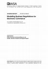 Research paper thumbnail of Modelling Business Negotiations for Electronic Commerce