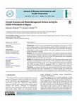 Research paper thumbnail of Circular Economy and Waste Management Actions during the COVID-19 Pandemic in Nigeria