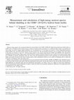 Research paper thumbnail of Measurement and calculation of high-energy neutron spectra behind shielding at the CERF 120GeV/c hadron beam facility