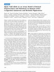 Research paper thumbnail of Mpdz Null Allele in an Avian Model of Retinal Degeneration and Mutations in Human Leber Congenital Amaurosis and Retinitis Pigmentosa