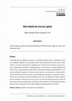 Research paper thumbnail of Marx diante da crise do capital