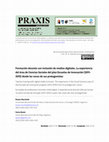 Research paper thumbnail of Formación docente con inclusión de medios digitales. La experiencia del área de Ciencias Sociales del plan Escuelas de Innovación (2011-2015) desde las voces de sus protagonistas