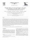 Research paper thumbnail of The light stability of azo dyes and dyeings V. The impact of the atmosphere on the light stability of dyeings with heterobifunctional reactive azo dyes