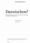 Research paper thumbnail of Dazwischen? Intergeschlechtlichkeit in der historischen Forschung. Überblick und Perspektiven