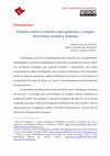 Research paper thumbnail of Estudios sobre la relación entre gramática y lengua: diversidad, unidad y métodos