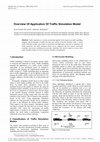 Research paper thumbnail of Overview Of Application Of Traffic Simulation Model