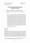 Research paper thumbnail of DDTs in Soils Affected by Mosquito Fumigation in Belize