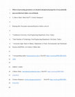 Research paper thumbnail of Effects of processing parameters on chemical and physical properties of enzymatically 1 interesterified beef tallow-corn oil blends 2