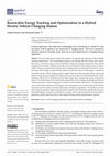 Research paper thumbnail of Renewable Energy Tracking and Optimization in a Hybrid Electric Vehicle Charging Station