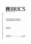 Research paper thumbnail of This document in subdirectoryRS/97/35/ A Theory of Recursive Domains with Applications to Concurrency (Extended Abstract)