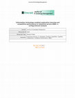 Research paper thumbnail of Information technology-enabled explorative learning and competitive performance in industrial service SMEs: a configurational analysis