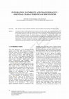 Research paper thumbnail of Integration, Flexibility and Transversality: Essential Characteristics of ERP Systems