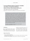 Research paper thumbnail of Leucoencefalopatía hipóxico-isquémica retardada: Caso clínico y revisión de la literatura