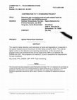 Research paper thumbnail of CONTRIBUTION TO T1 STANDARDS PROJECT TITLE Detecting and correlating external path-related faults by cohesive PXC and DWDM protocols