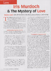 Research paper thumbnail of Iris Murdoch and the Mystery of Love