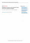 Research paper thumbnail of Adsorption of Lead ions onto Activated Carbon derived from Sugarcane bagasse