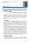 Research paper thumbnail of Comparison of Linear and Non-Linear Methods of Freundlich and Langmuir Isotherm Models for the Adsorption of Lead Using Sugarcane Bagasse