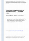 Research paper thumbnail of Expresión y Movimiento en La Lectura Cantada a Primera Vista