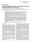 Research paper thumbnail of Potential antidepressant effect of amantadine: a review of preclinical studies and clinical trials