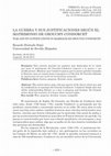 Research paper thumbnail of La guerra y sus justificaciones según el matrimonio de Grouchy-Condorcet