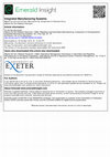 Research paper thumbnail of Repetitive and intermittent manufacturing: comparison of characteristics