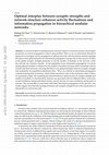 Research paper thumbnail of Optimal Interplay between Synaptic Strengths and Network Structure Enhances Activity Fluctuations and Information Propagation in Hierarchical Modular Networks