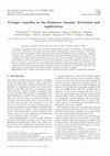 Research paper thumbnail of Granger causality in the frequency domain: derivation and applications